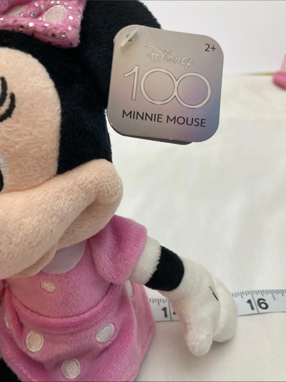 Disney 100 Minnie Mouse Sparkle Plush NWT
